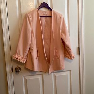 Nanette Lepore open front blazer